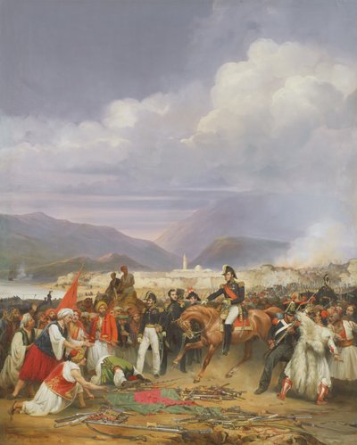 The Capture of Morea Castle, 30th October 1828, 1836 by Jean Charles Langlois